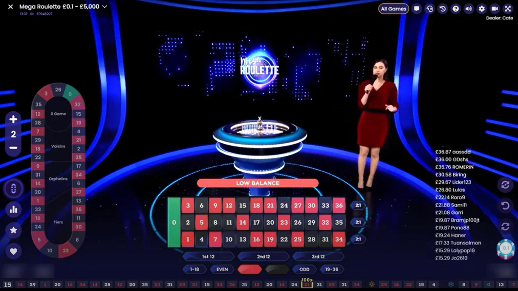 How to Play Mega Roulette