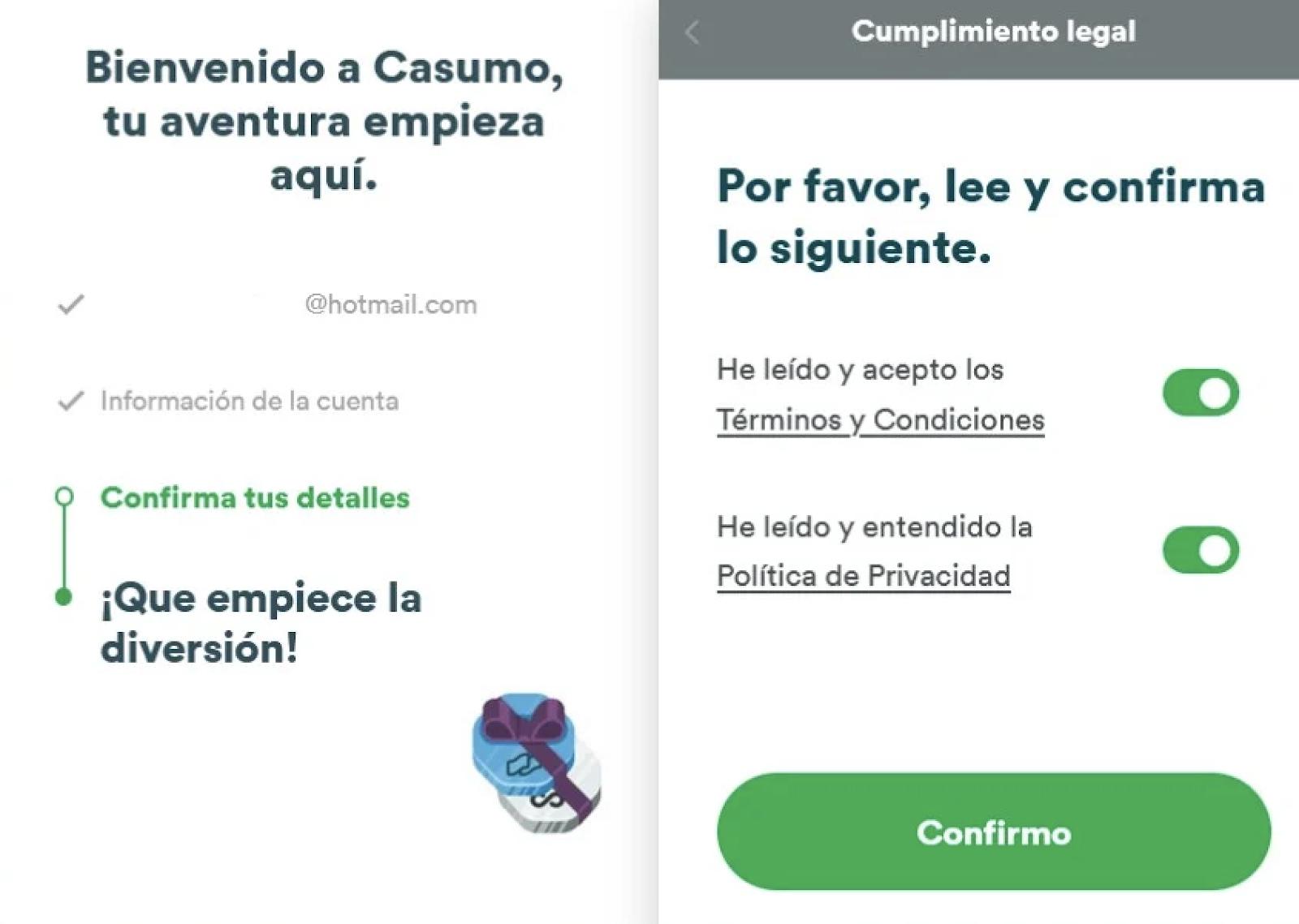 Casumo Registro