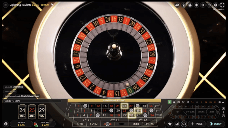 Lightning Roulette