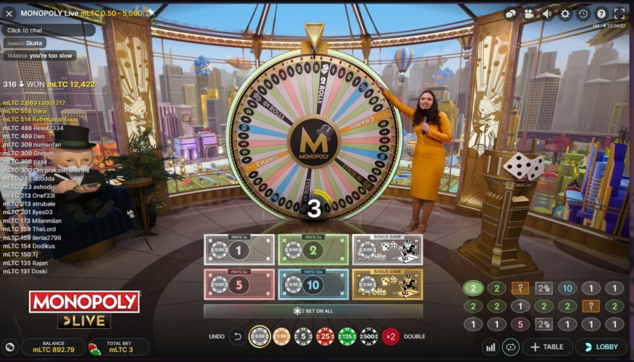 Monopoly Live Gallery 2