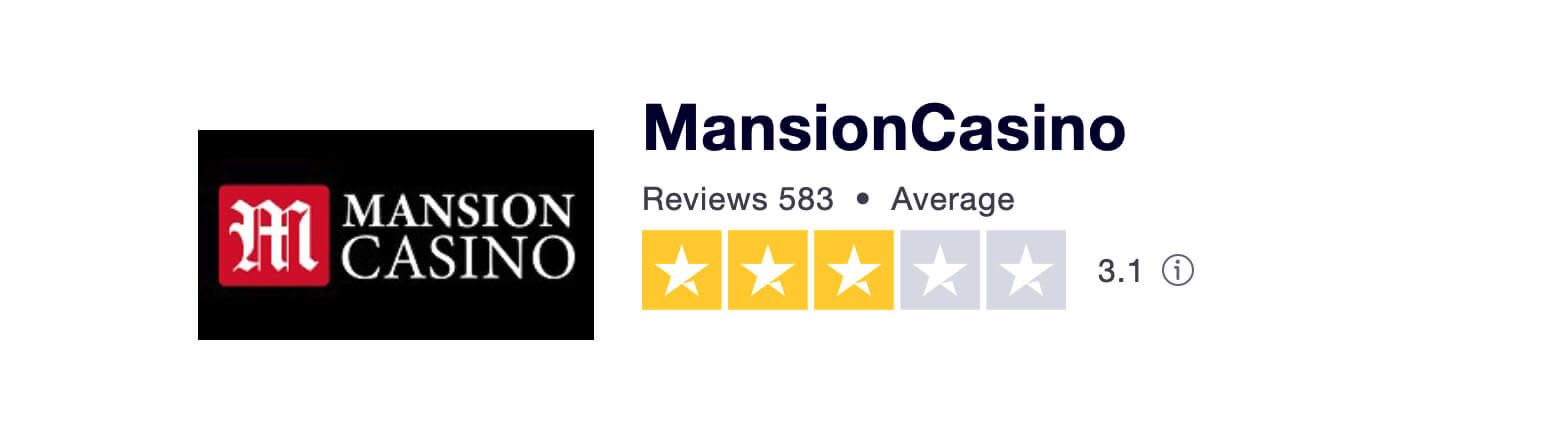 Mansion Casino user reviews on Trustpilot