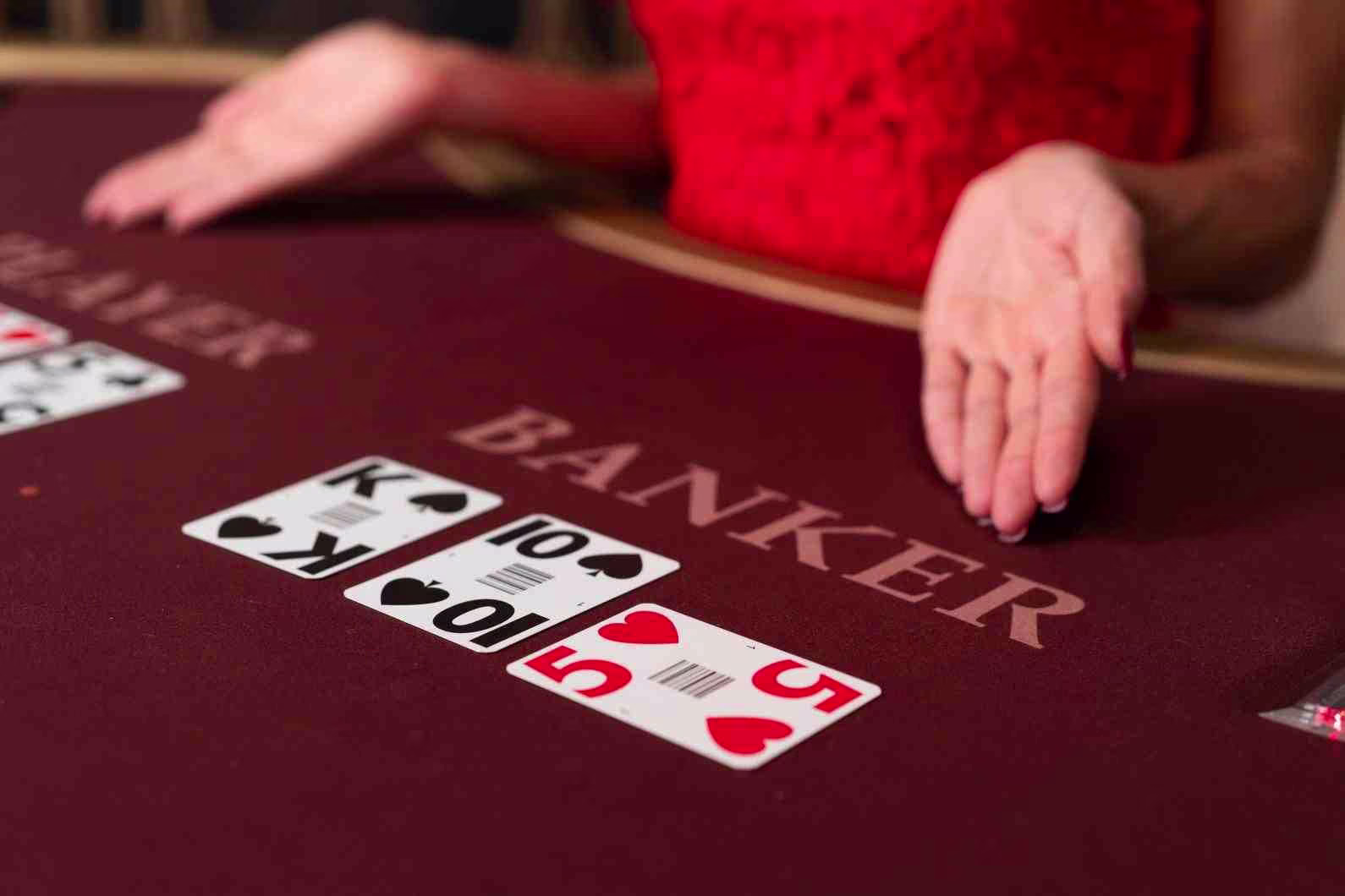 Lightning Baccarat female close hand content image