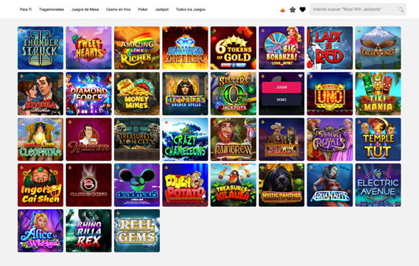MX Spin Casino Juegos