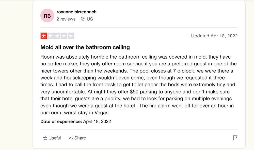 Trustpilot rating screenshot for the Golden Nugget MI