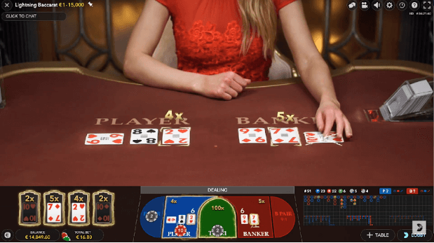 Lightning Baccarat