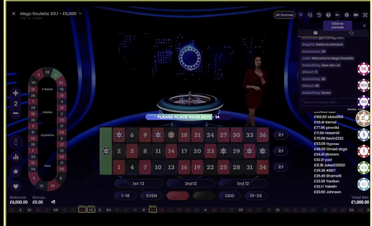 Mega Roulette