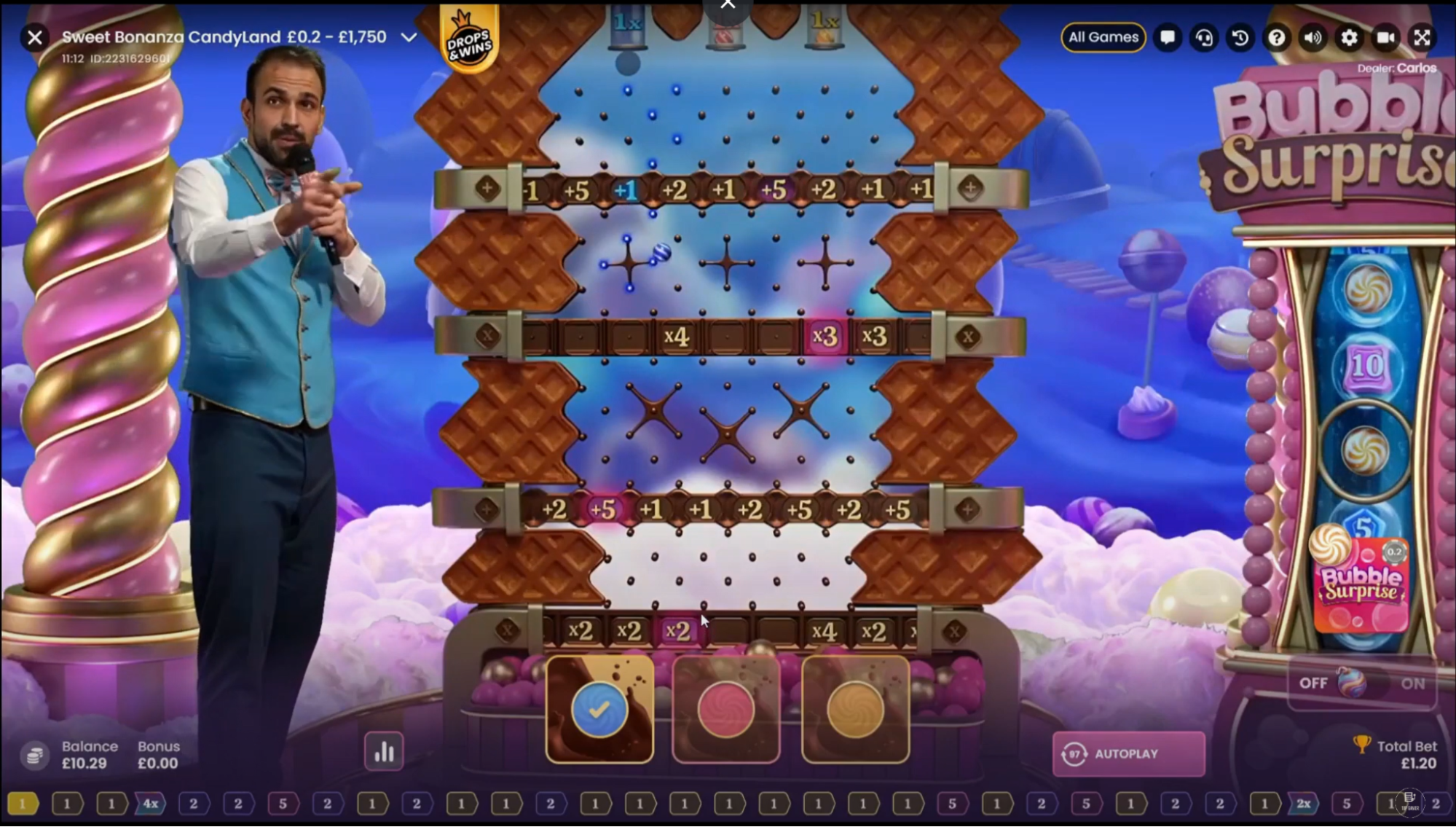 Sweet Bonanza Candyland Candy Drop Feature