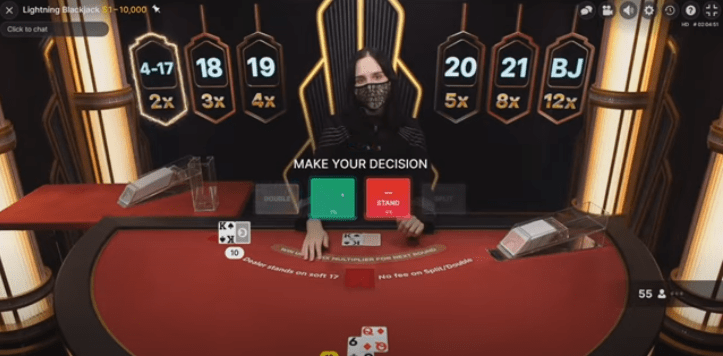 Lightning Blackjack screenshot 3