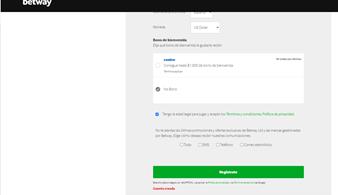Betway Registro