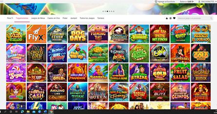 Ruby Fortune Juegos