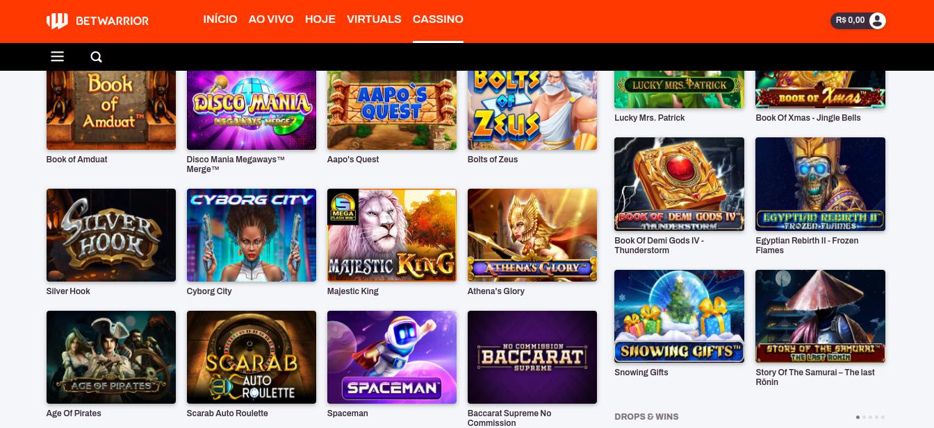 BetWarrior Jogos