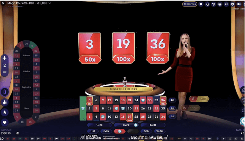 Mega Roulette