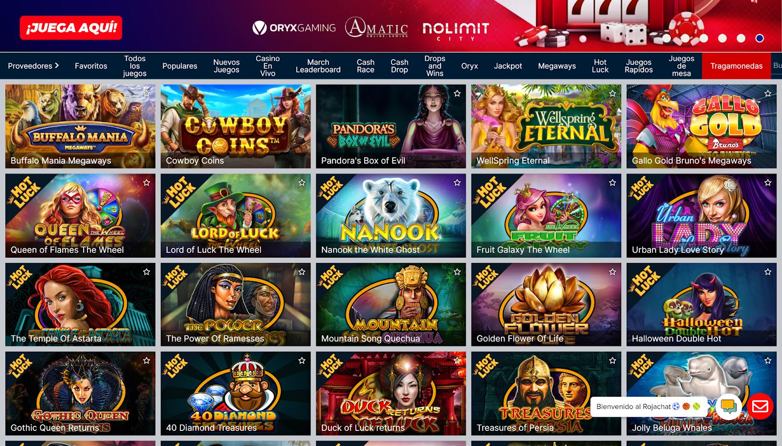 Rojabet Juegos