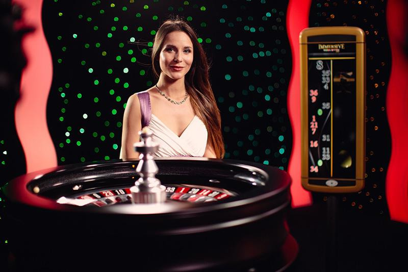 immersive roulette female dealer content image