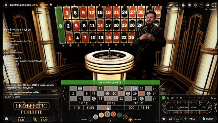 Lightning Roulette