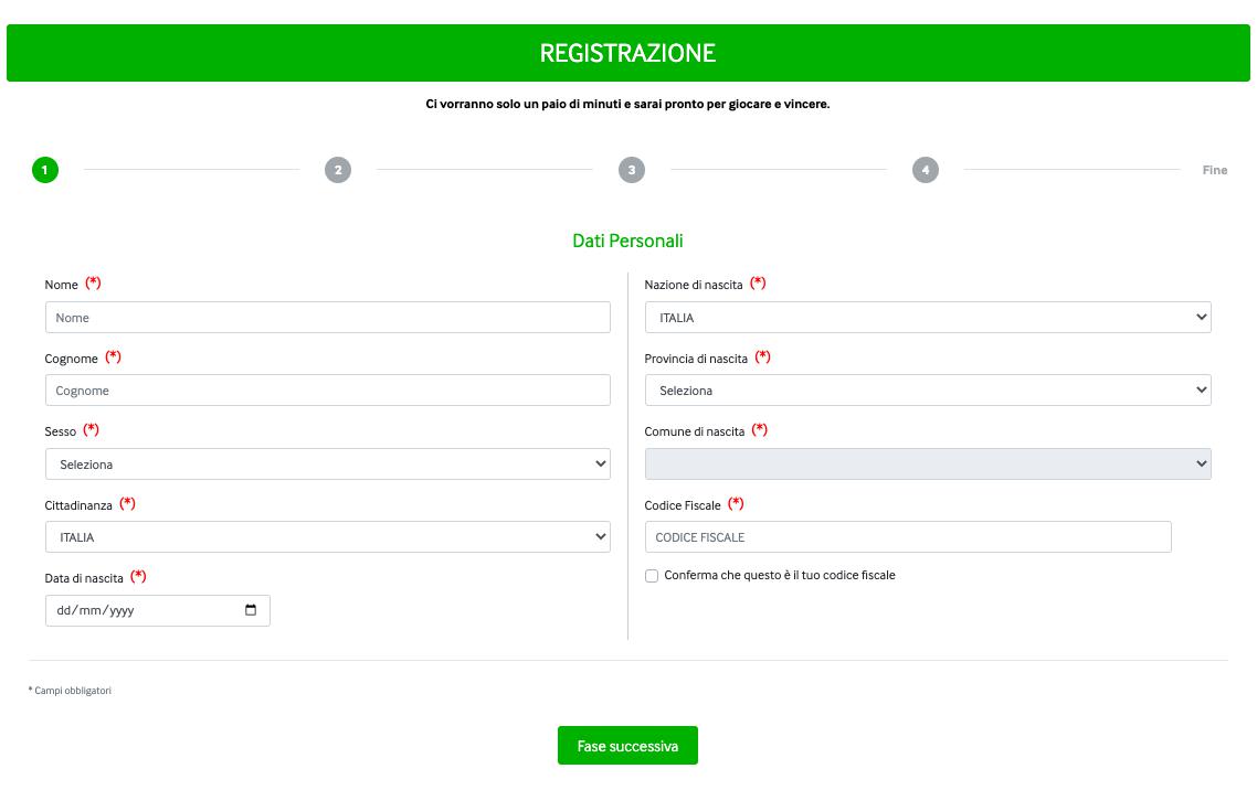 Betway Registrazione