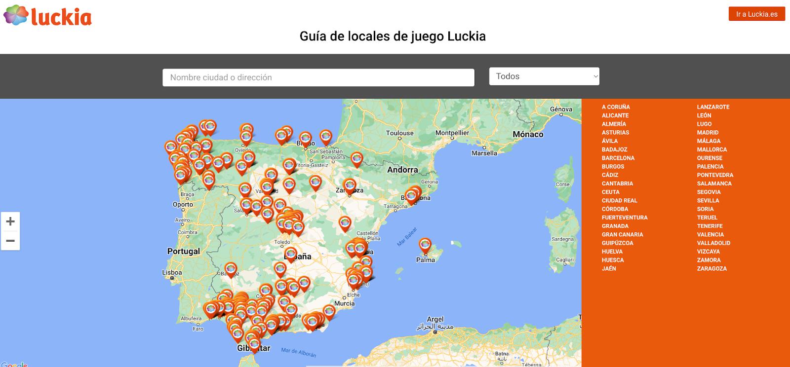 Luckia Registro