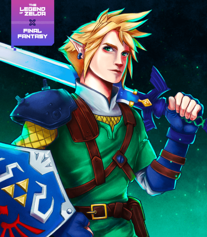 Nearly 1,000 games would play a Legend of Zelda and Final Fantasy crossover game