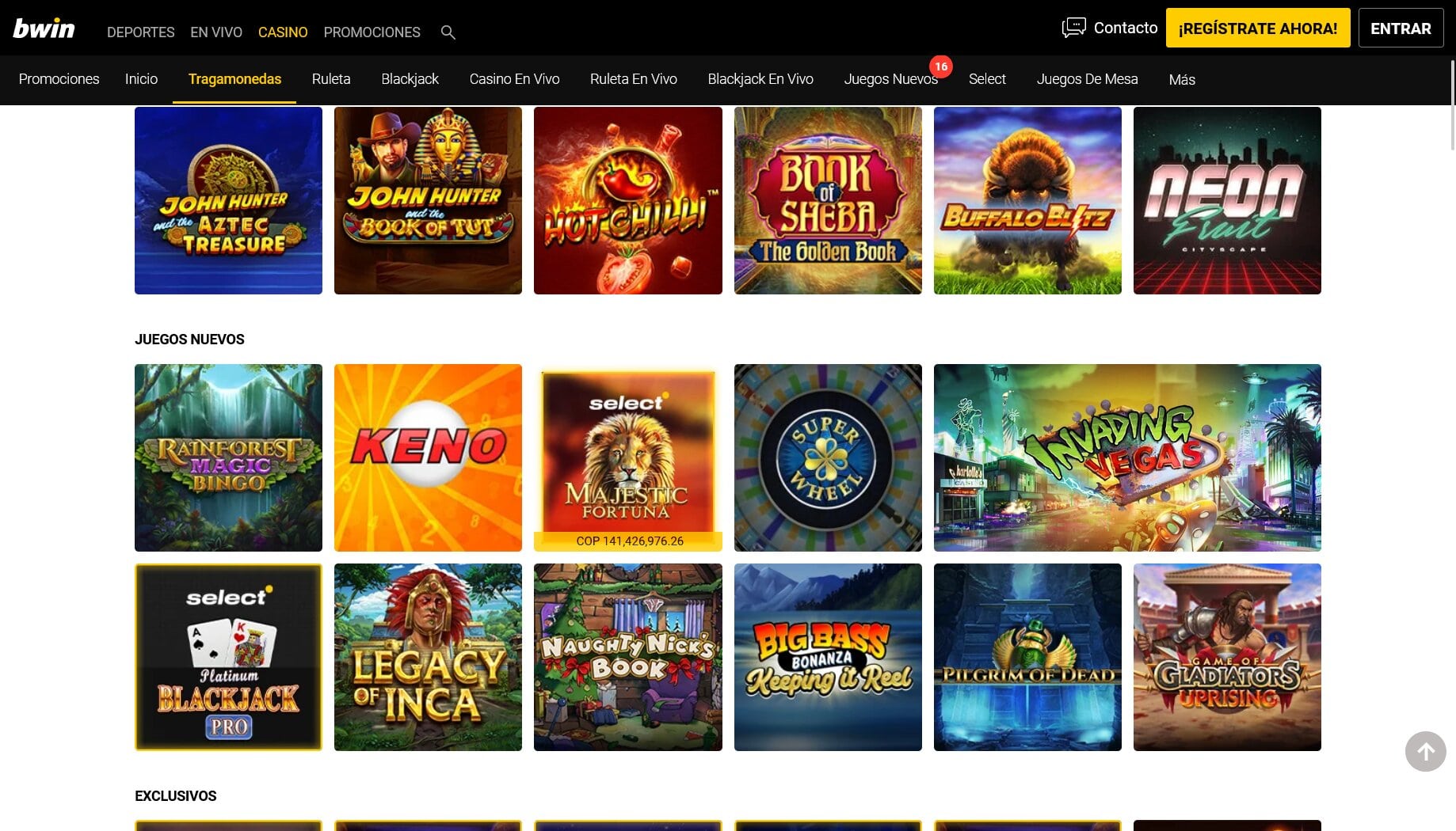 Bwin Juegos
