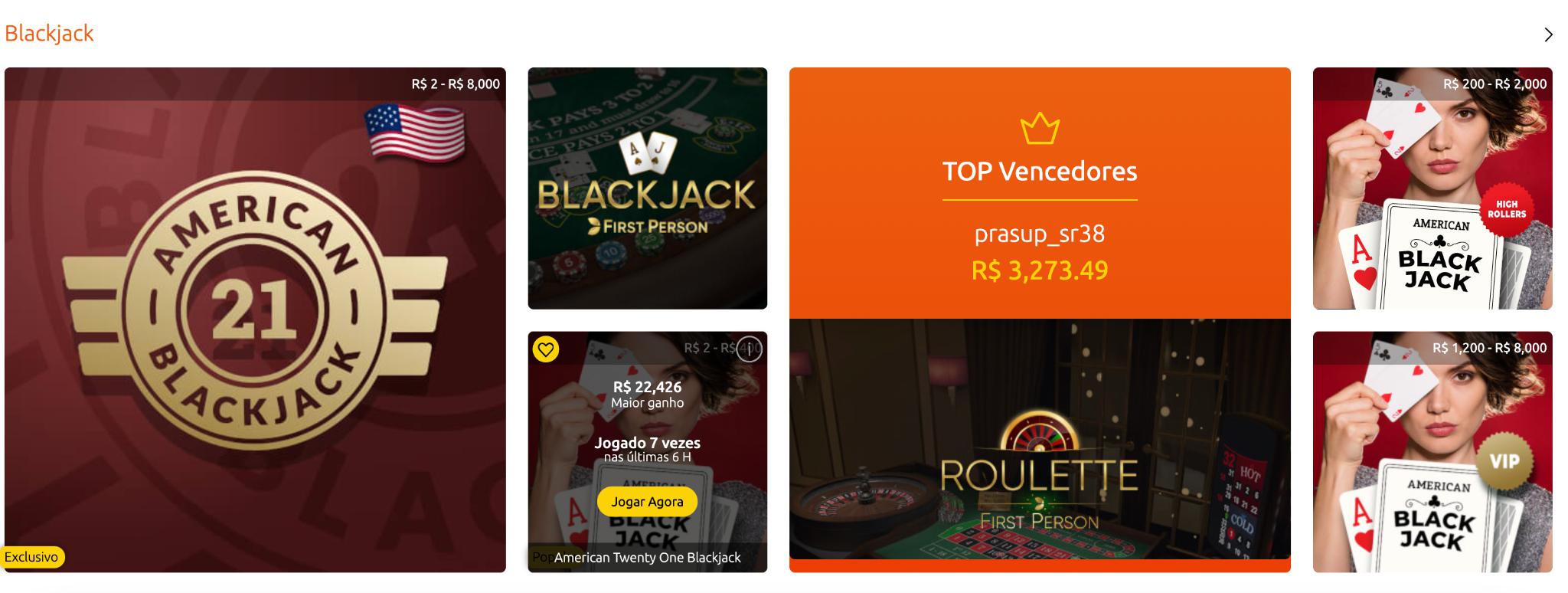 BacanaPlay Blackjack