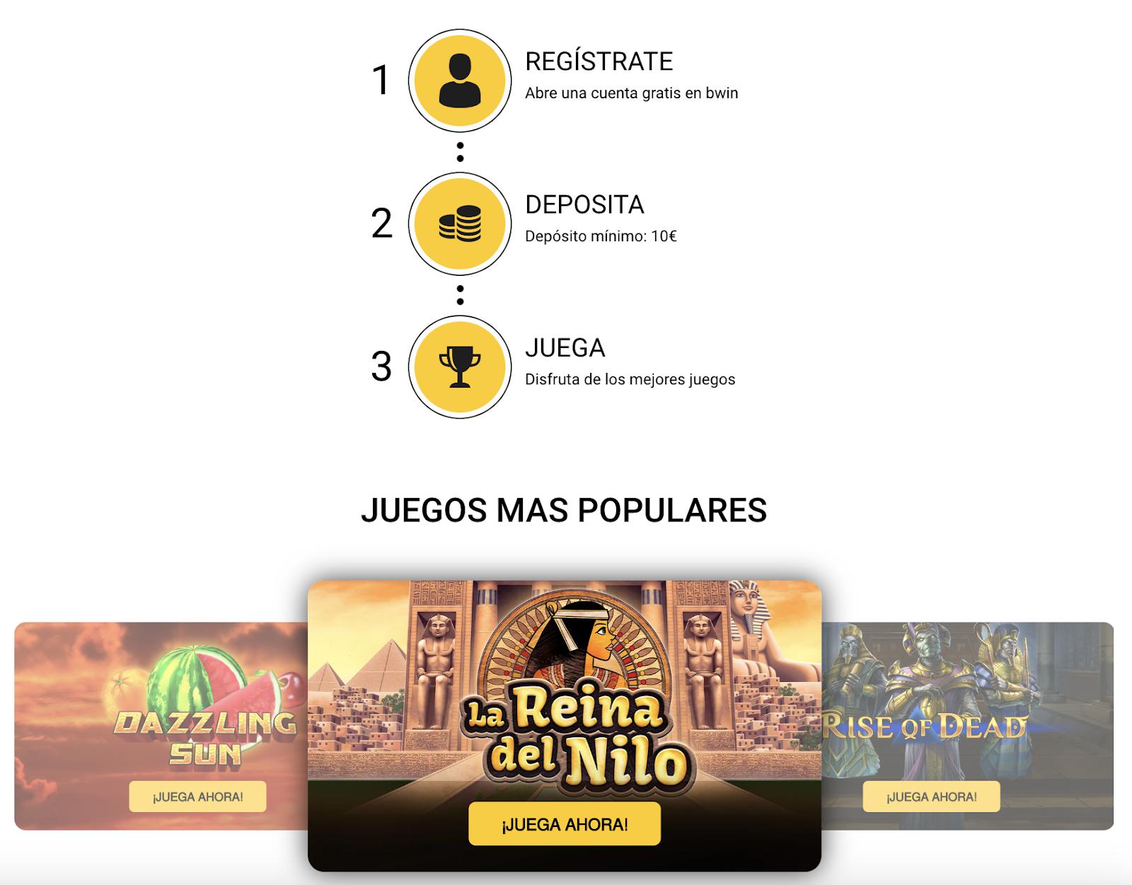 Bwin Registro