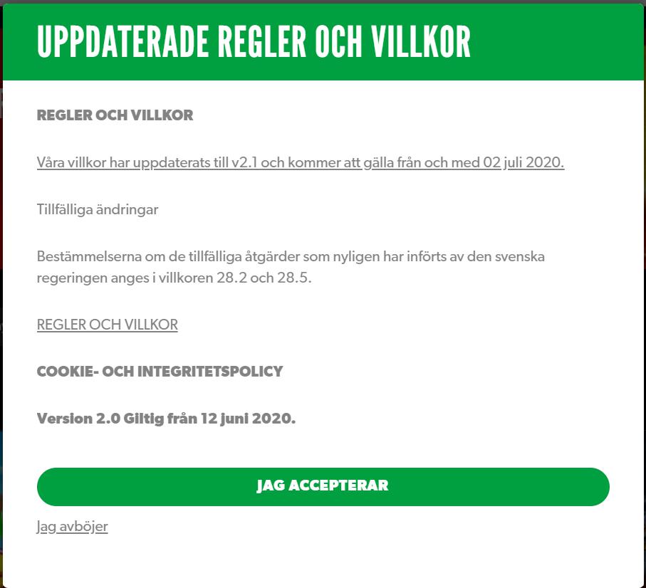 Rizk Registrering