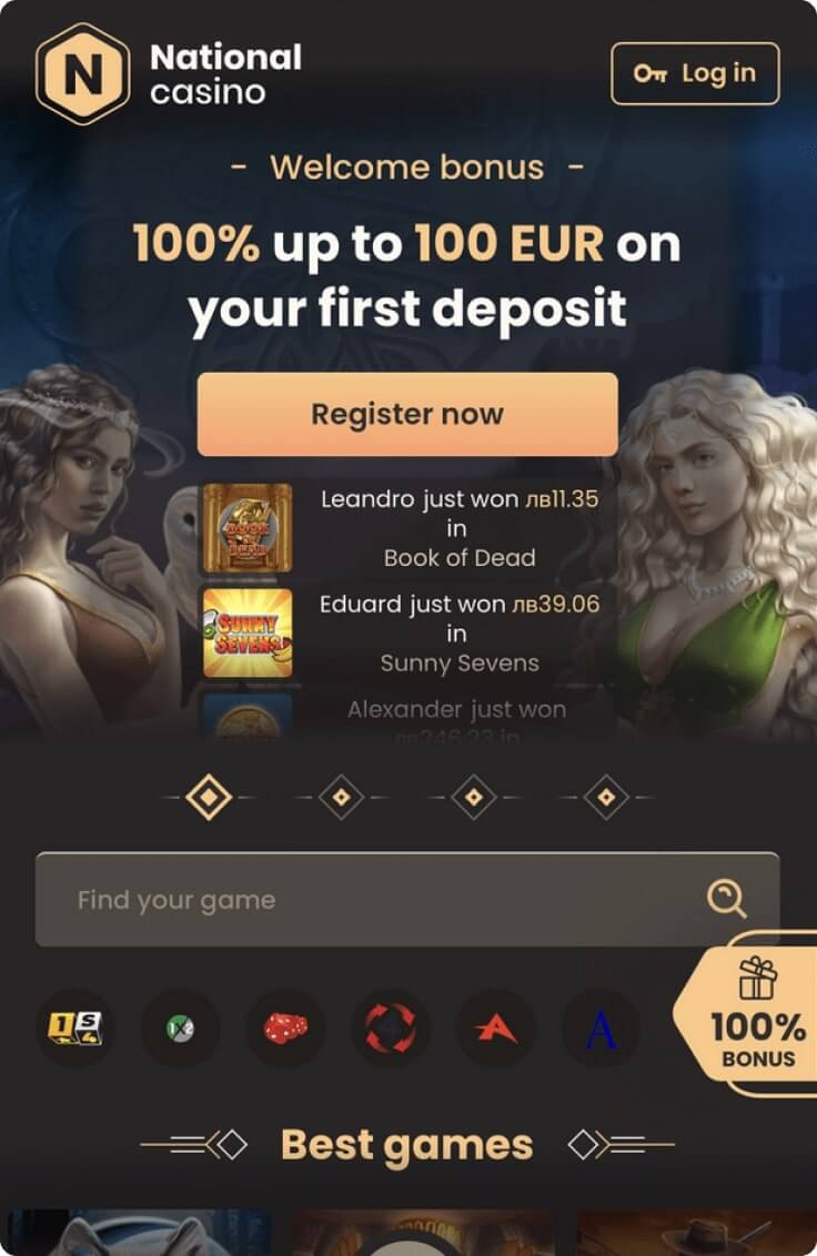 biggest National Casino welcome package offer