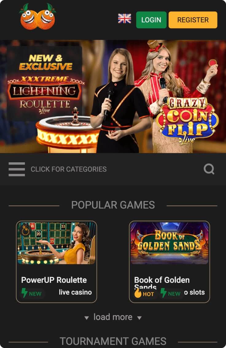 Casino Casino mobile website
