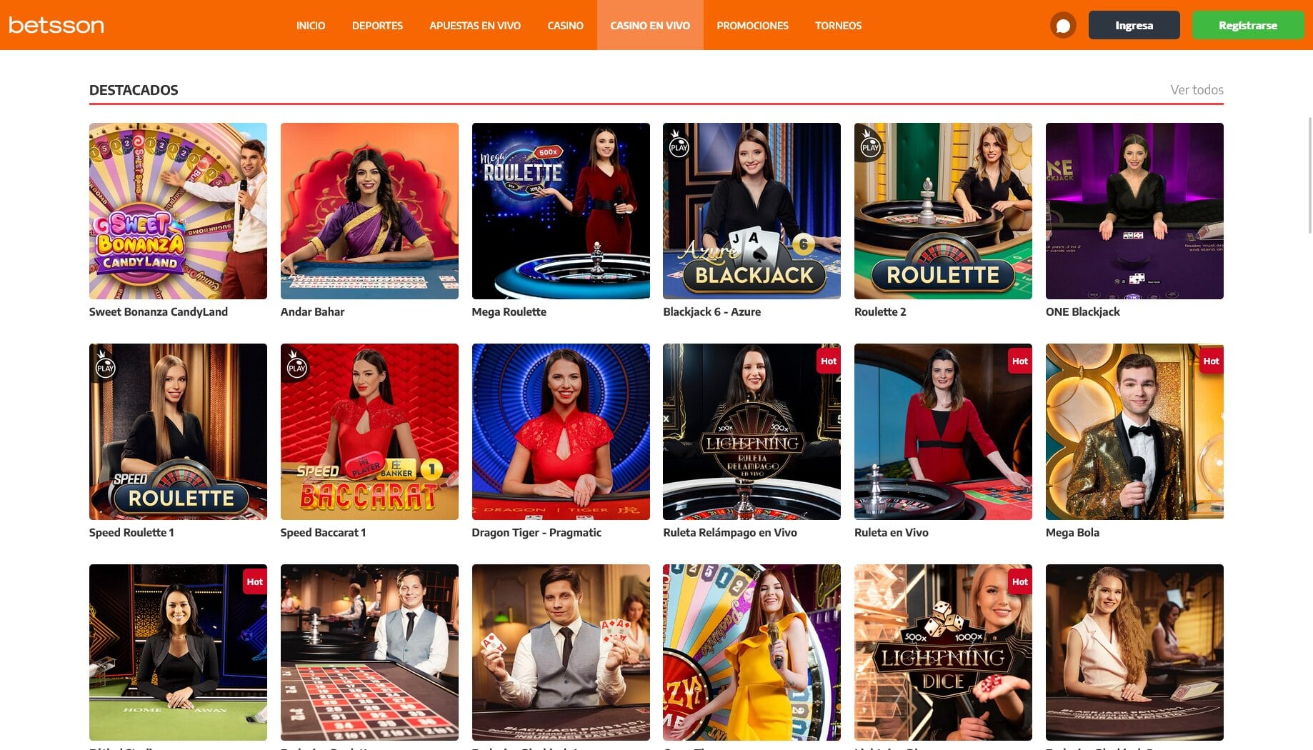 Betsson Lobby