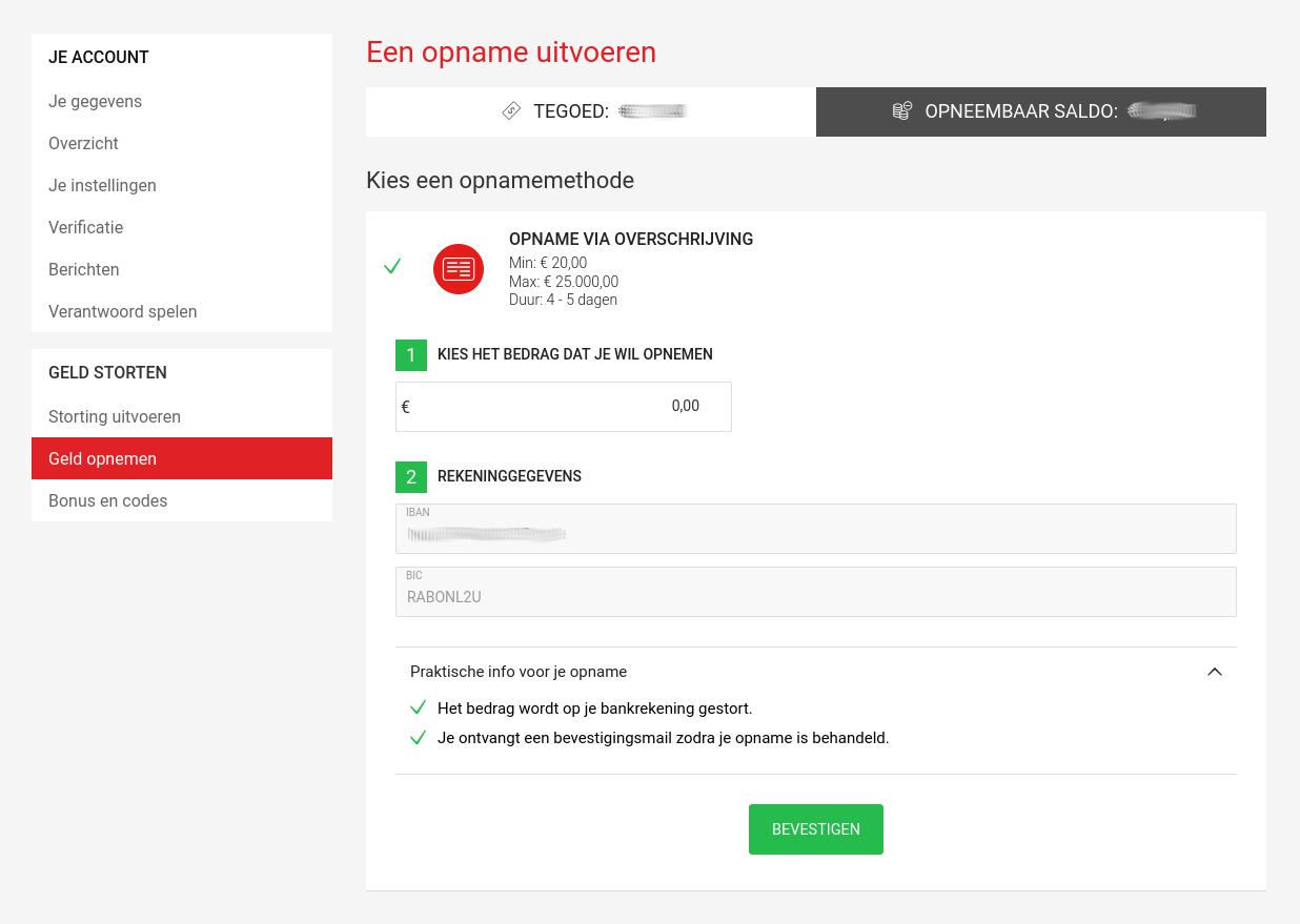Circus Casino Geld Storten