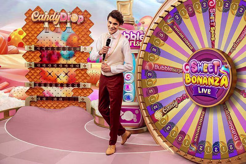 Sweet Bonanza Candyland male dealer