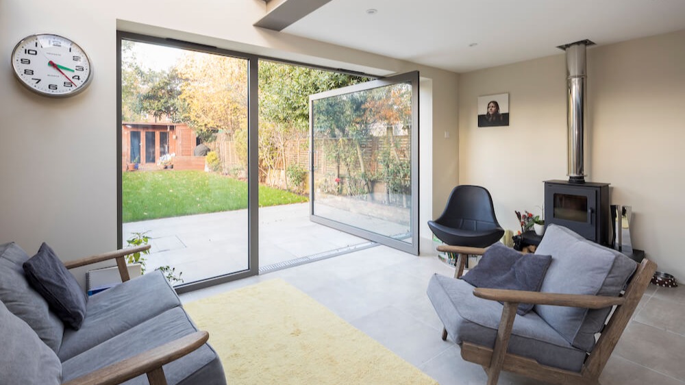 A London house extension, completed with remortgage loan