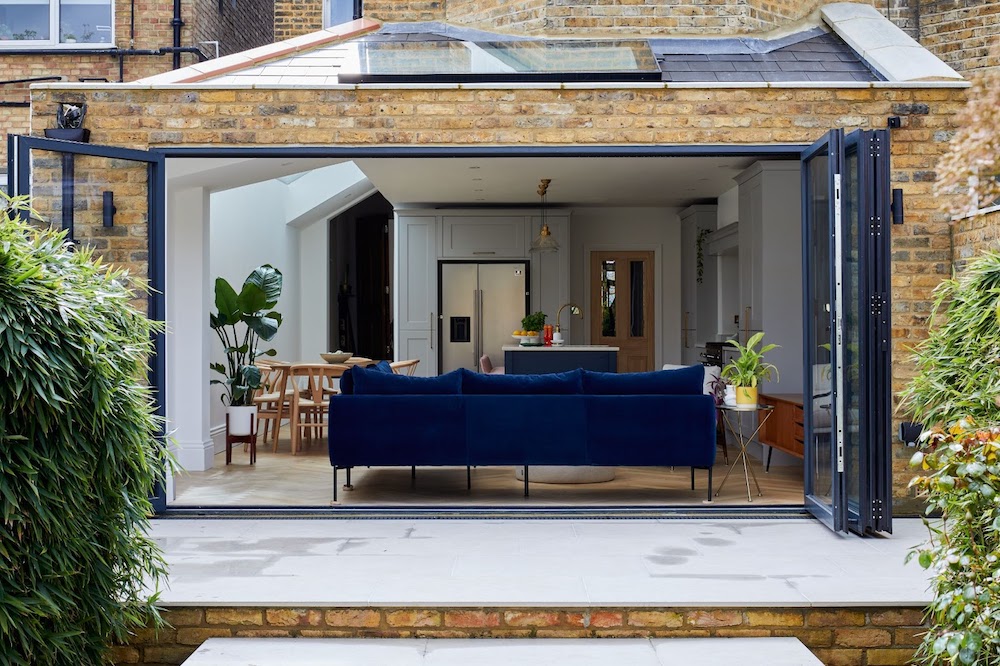 Choose beautiful bifold doors to improve the flow between your home and garden