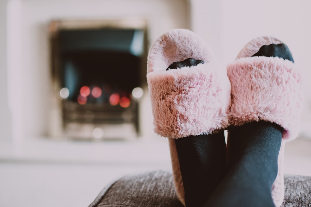 close-up-photography-of-person-wearing-pink-house-slippers-1444417