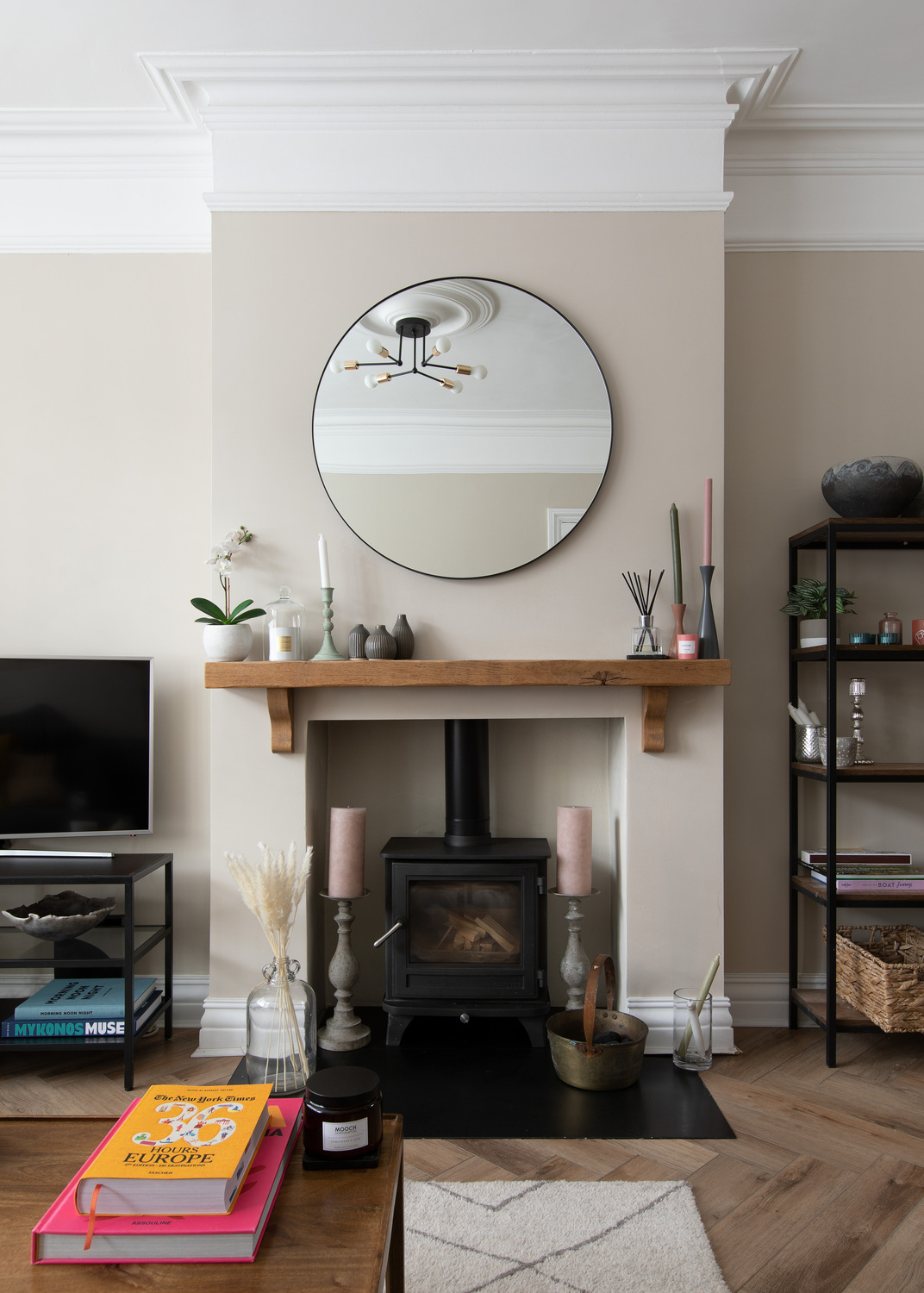Subtle finishing touches complete the calm aesthetic of this Croydon abode