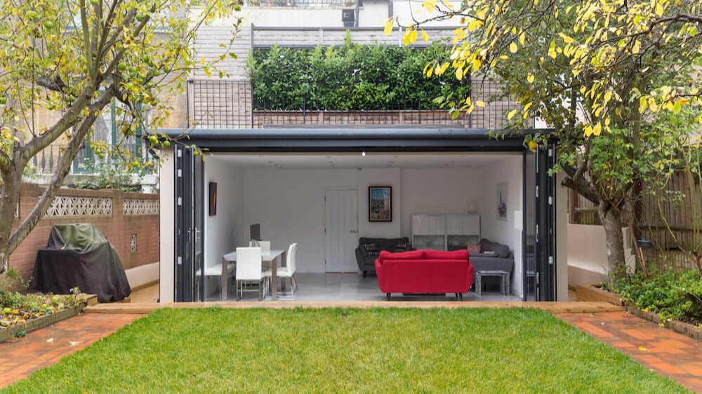 Garden room extension in London, completed in 2015