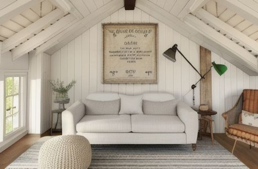 Cottage living room idea