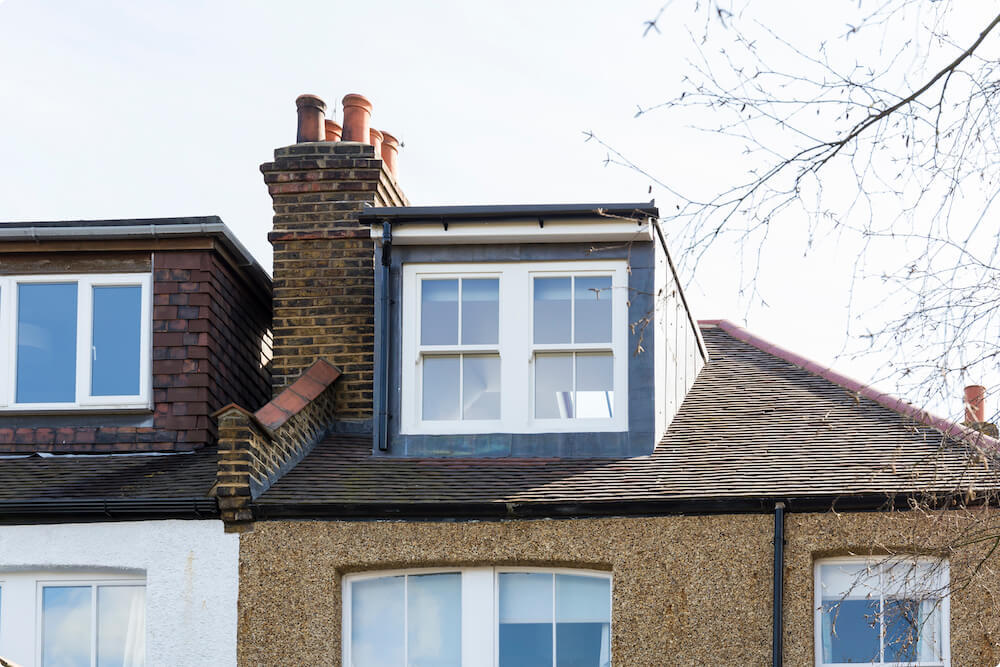 loft conversion exterior small dormer