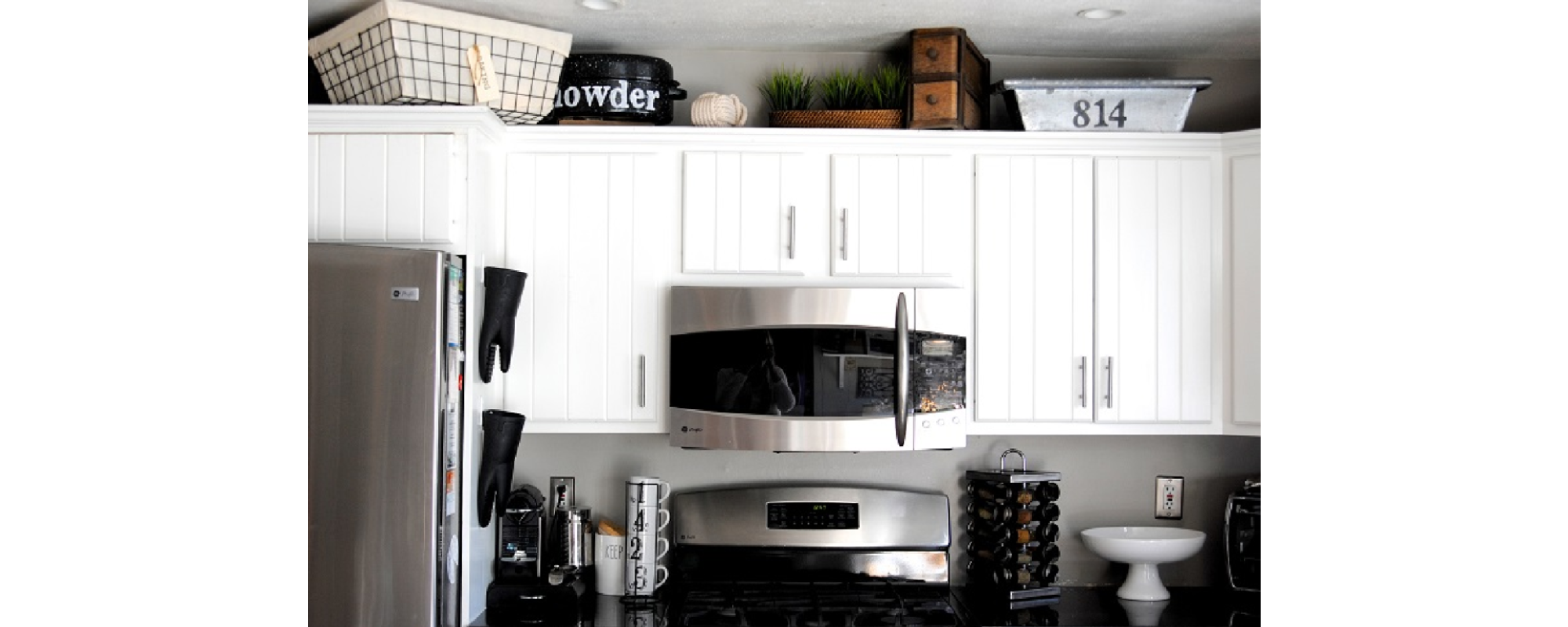 Kitchen cabinets