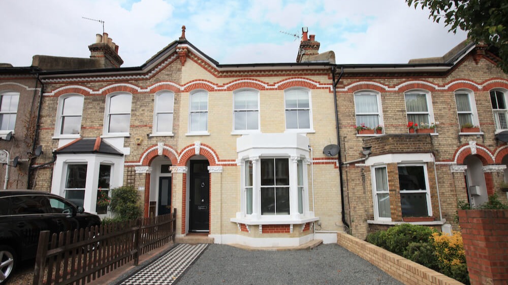 Exterior of a buy to let property in London