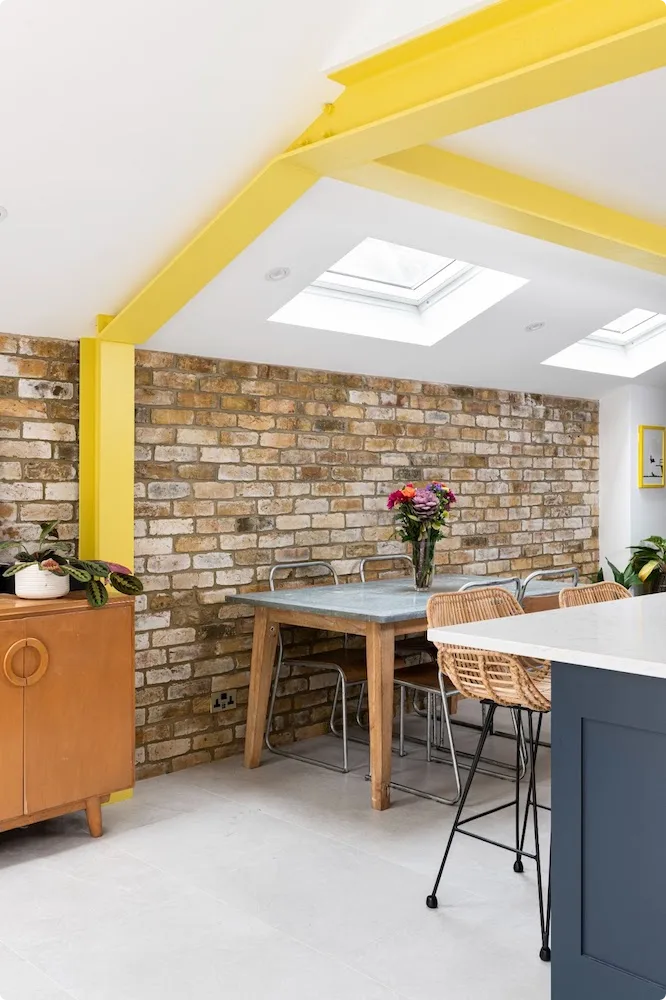 Adding light with a flat wraparound extension