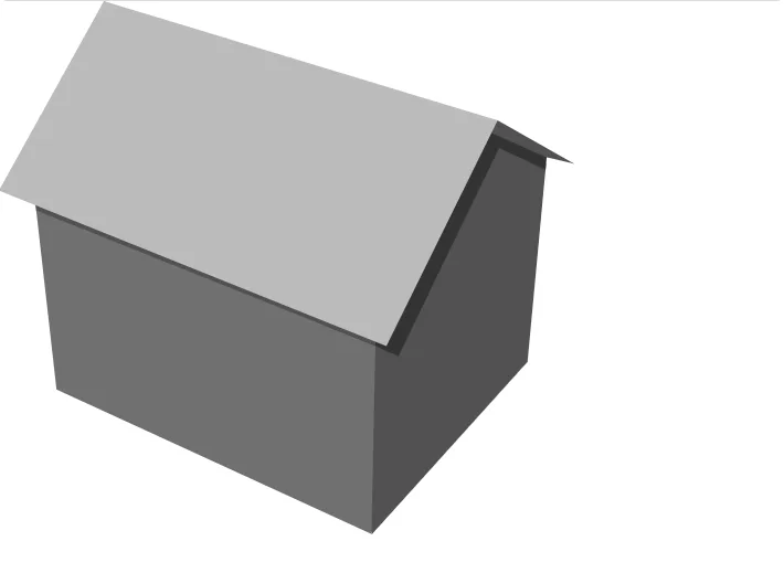 Gable roof