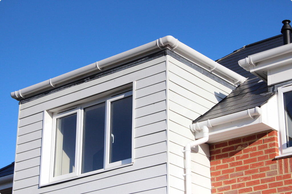 Flat roof (box) dormer