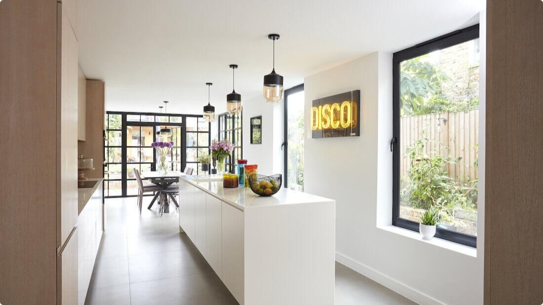 A single storey wraparound extension in Southwark - kitchen