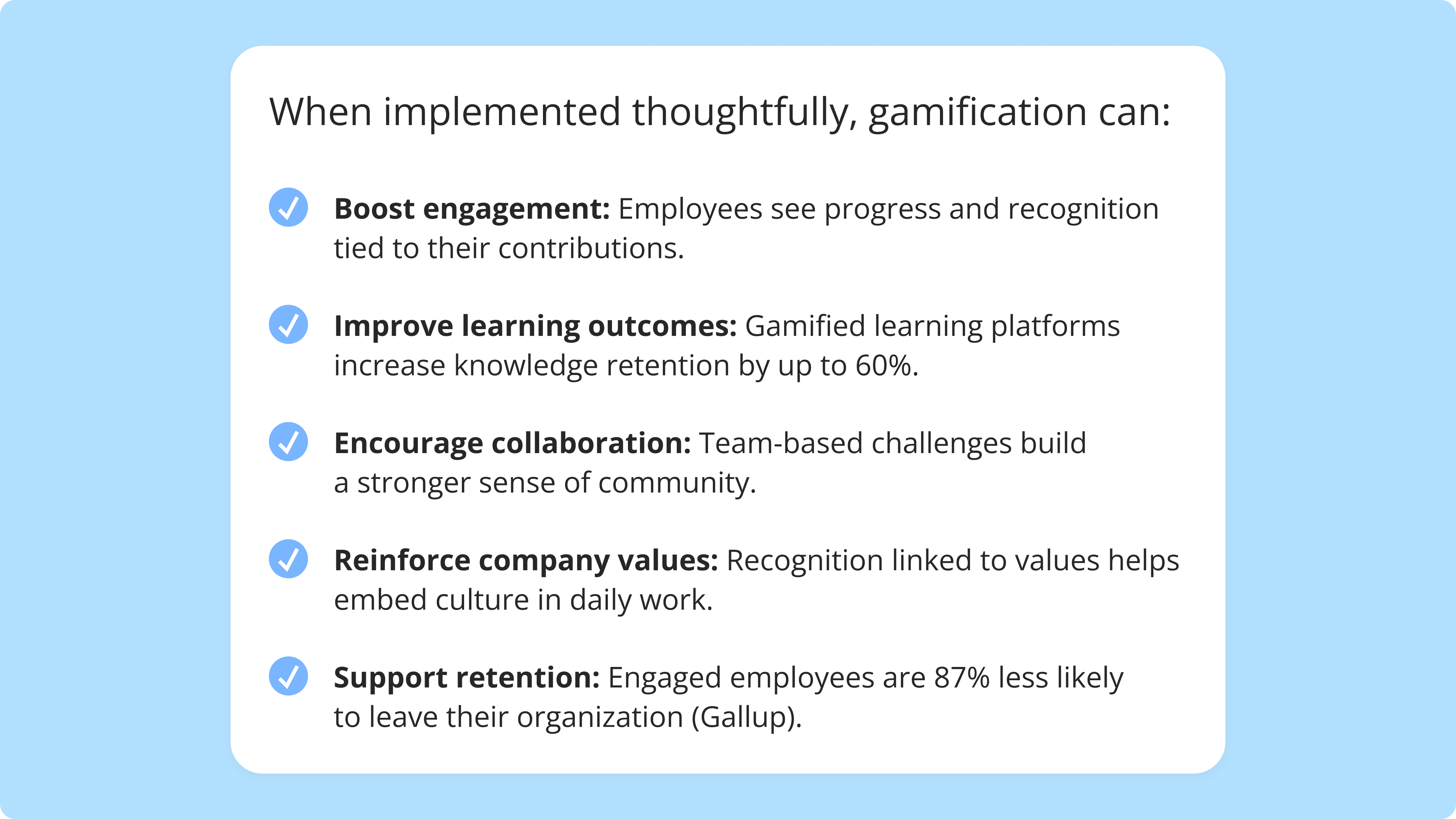 3. Key Benefits of Gamification in HR