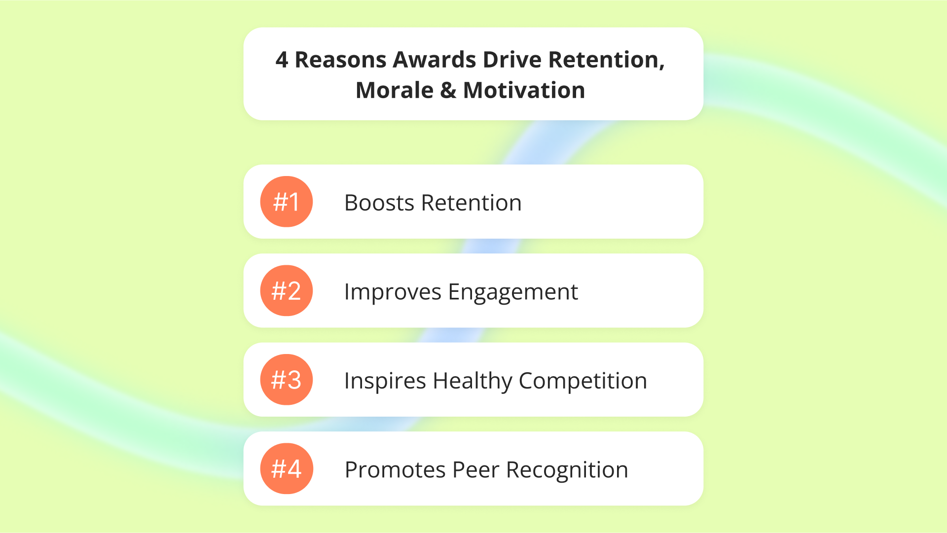 4 Reasons Awards Drive Retention, Morale & Motivation