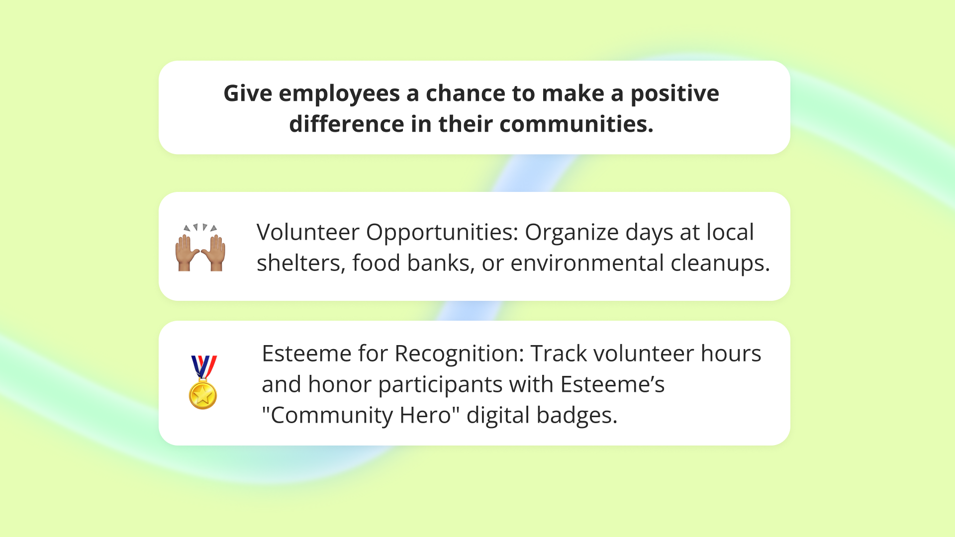 6. Organize Group Volunteer Days