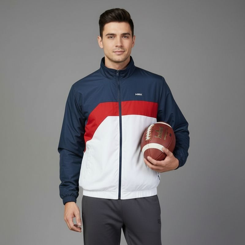 After: AI Apparel Try-On result with realistic fabric drape