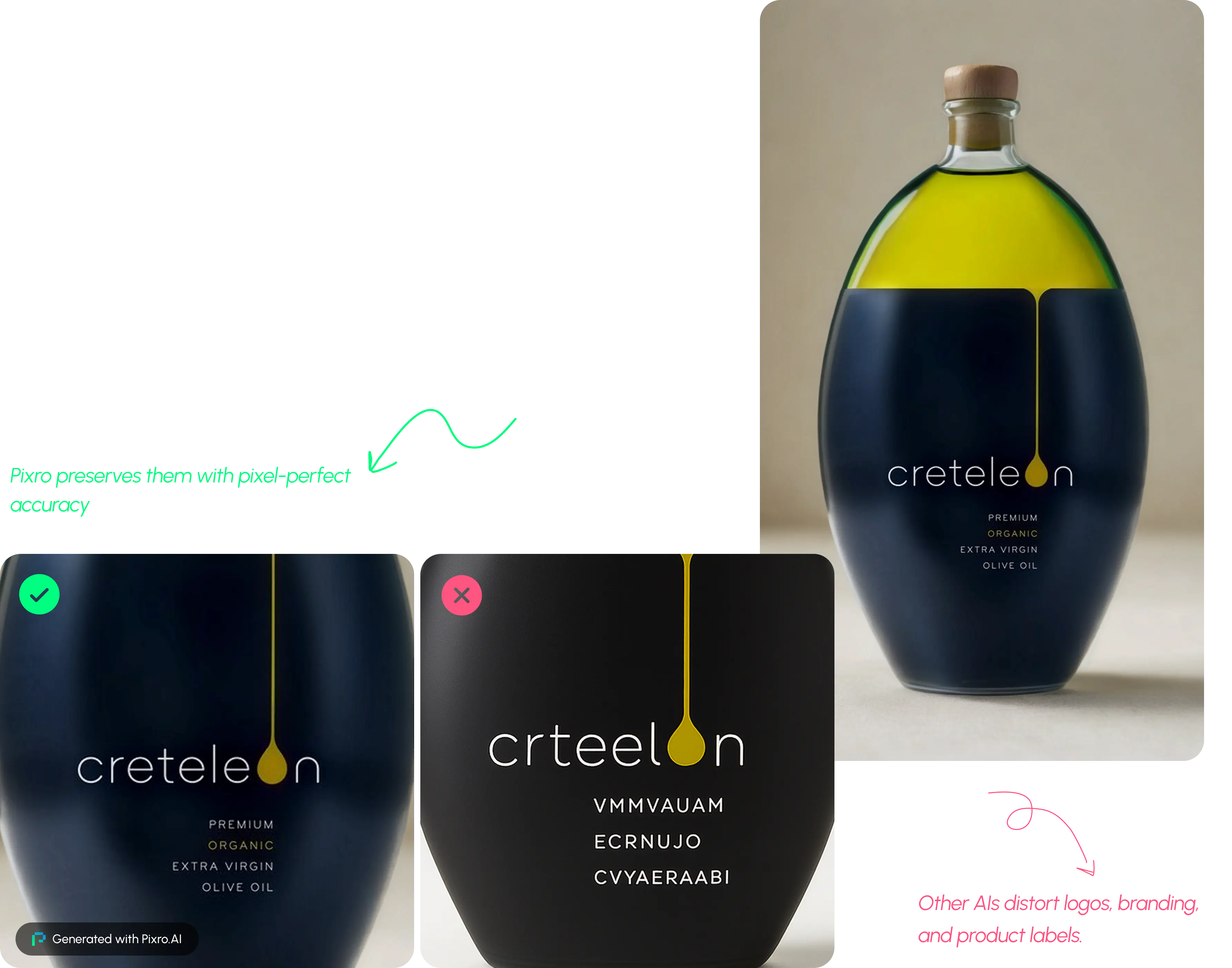 AI Generated Product Photography Example