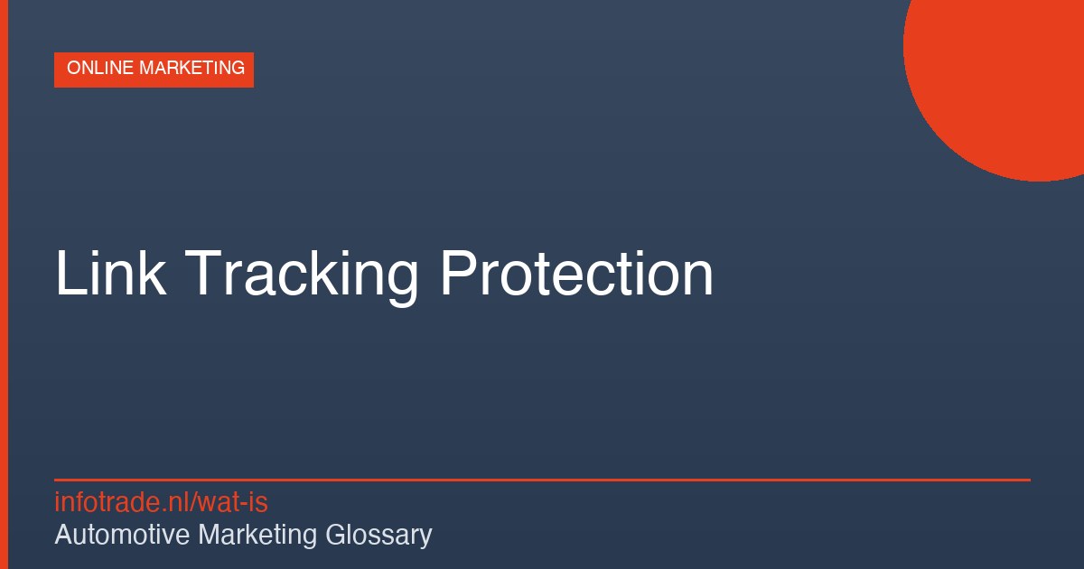 Wat is Link Tracking Protection? – illustratie